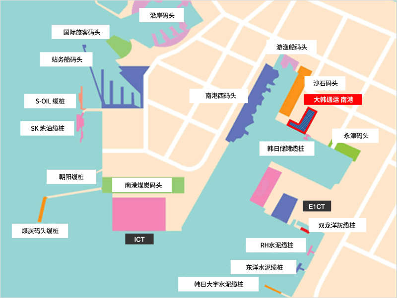 大韩通运南港