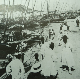 1900년 제물포 항구