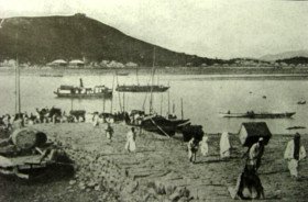 1904년 제물포 앞바다