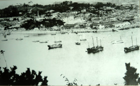 1913년 인천항 전경