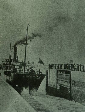 1918년 완공된 인천항 갑문