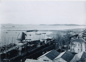 1920년 북성동 부근 전경(현 내항 7부두)