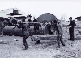 1960년대 목도작업(현 화수부두)