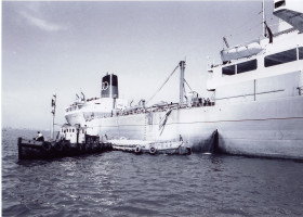 1960년대 중반 외항 부선작업