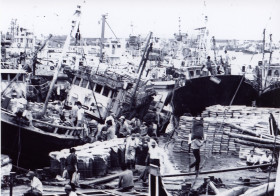 1960년대 후반 내항 어항(현 내항 7부두)