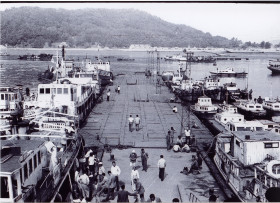 1967년 여객선 부두(현 내항 7부두)