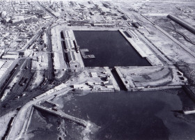 1969년 옛 1부두 전경