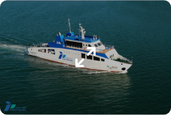 2013.07.16. 아시아 최초 친환경 LNG연료 추진 선박 에코누리호 취항