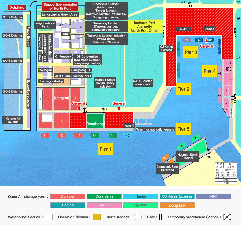 Guide Map for North Port